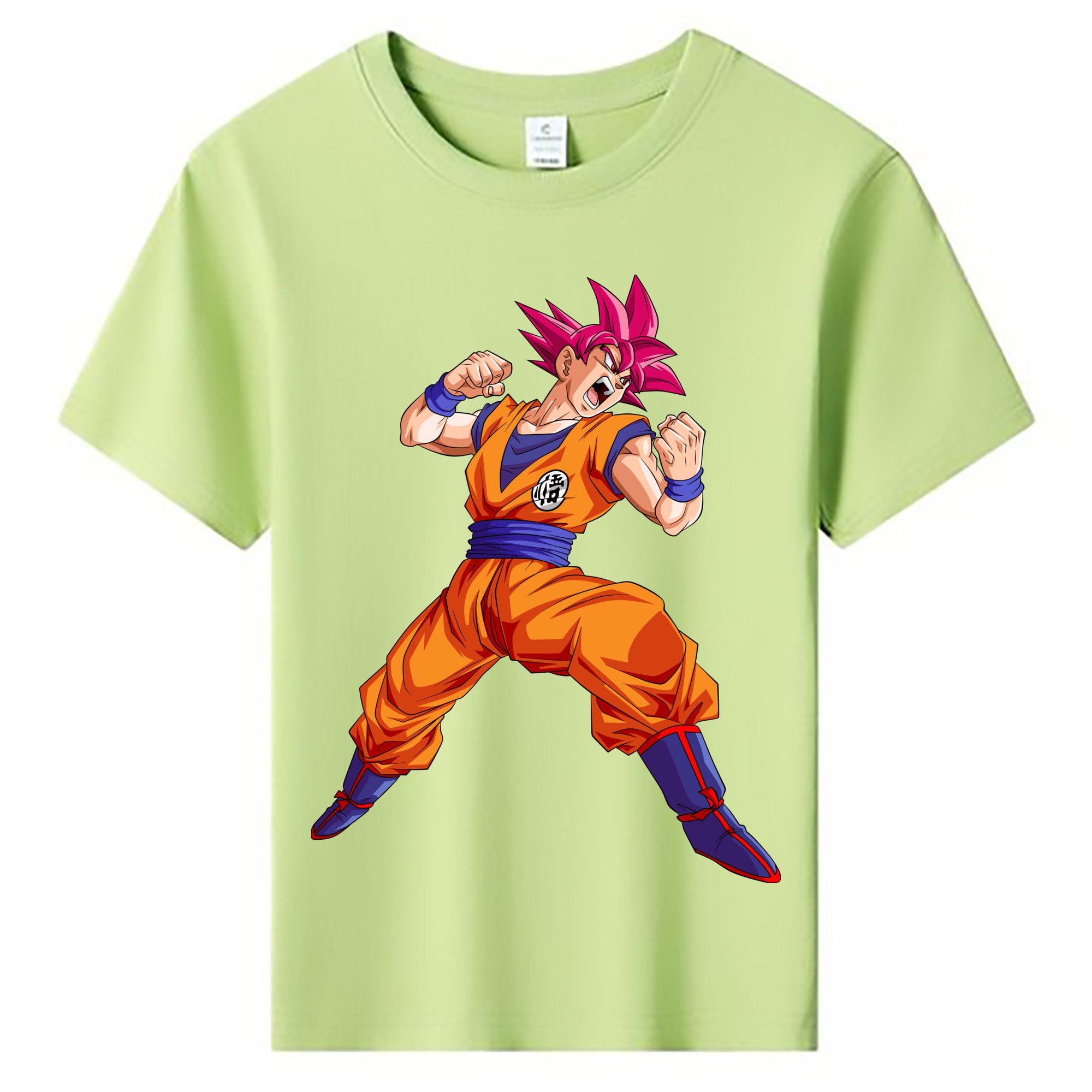 （画像用） ドラゴンボール 孫悟空（そん ごくう）Son Goku カカロット DRAGON BALL Kakarotto 綿100％キッズTシャツ（フロントプリント）